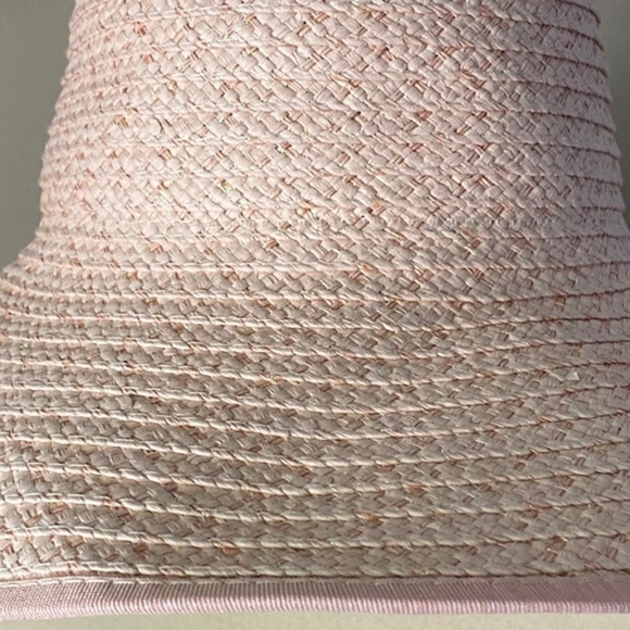 Anthropologie Four Buttons Pink Floppy Sun Hat - Picture 6 of 6